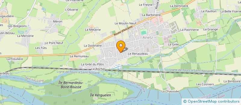 localisation de l'entreprise MONSIEUR CHRISTOPHE DEROY  VAIR-SUR-LOIRE