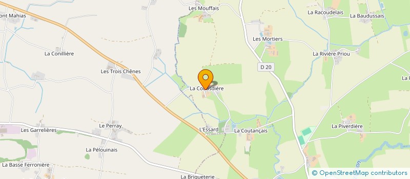 localisation de l'entreprise MONSIEUR CHRISTOPHE DERSOIR à SAINT-JULIEN-DE-VOUVANTES