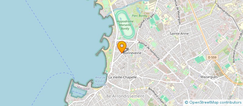 localisation de l'entreprise MONSIEUR CHRISTOPHE DERVICHIAN  MARSEILLE