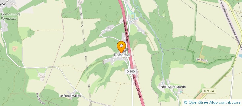 localisation de l'entreprise MONSIEUR CHRISTOPHE DESAILLY  ROBERVAL