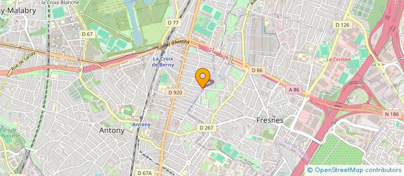 localisation de l'entreprise MONSIEUR CHRISTOPHE DESCHAMPS à ANTONY