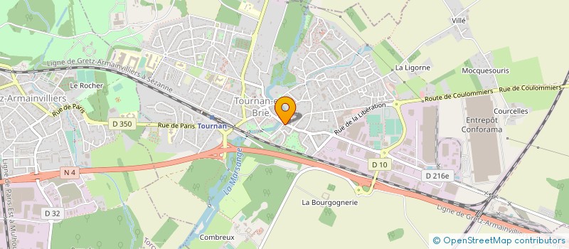 localisation de l'entreprise MONSIEUR CHRISTOPHE DESCHAMPS à TOURNAN-EN-BRIE