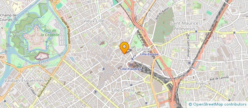 localisation de l'entreprise MONSIEUR CHRISTOPHE DESCURE à LILLE