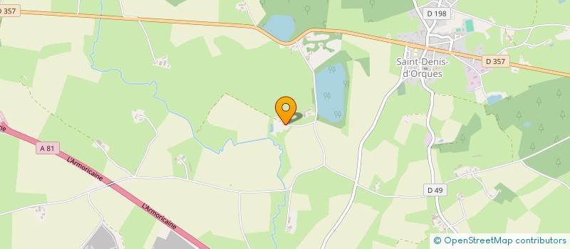 localisation de l'entreprise MONSIEUR CHRISTOPHE DESHAYES  SAINT-DENIS-D'ORQUES