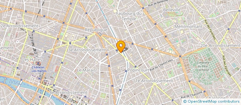 localisation de l'entreprise MONSIEUR CHRISTOPHE DESMARETS  PARIS