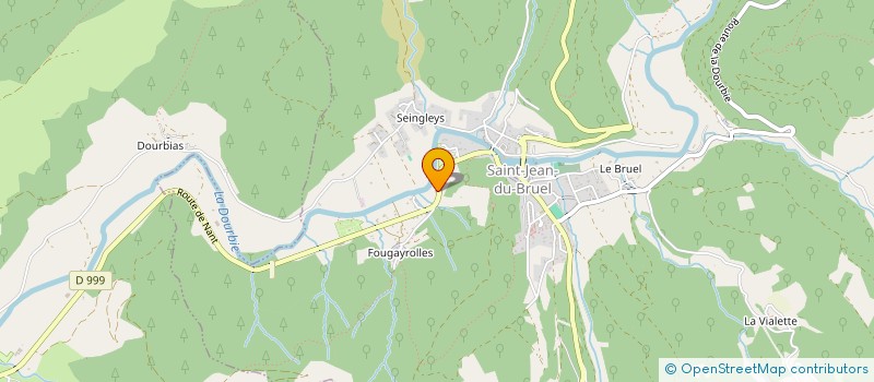 localisation de l'entreprise MONSIEUR CHRISTOPHE DESPERIES  SAINT-JEAN-DU-BRUEL