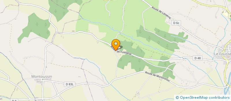 localisation de l'entreprise MONSIEUR CHRISTOPHE DESPIS  LE FOUSSERET