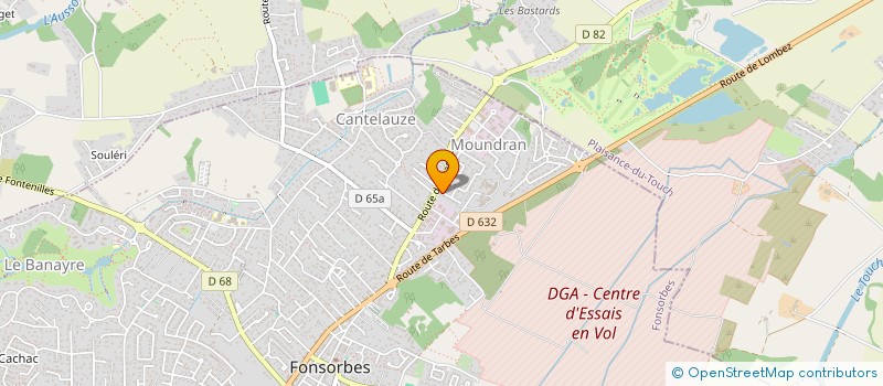 localisation de l'entreprise MONSIEUR CHRISTOPHE DESTAT à FONSORBES