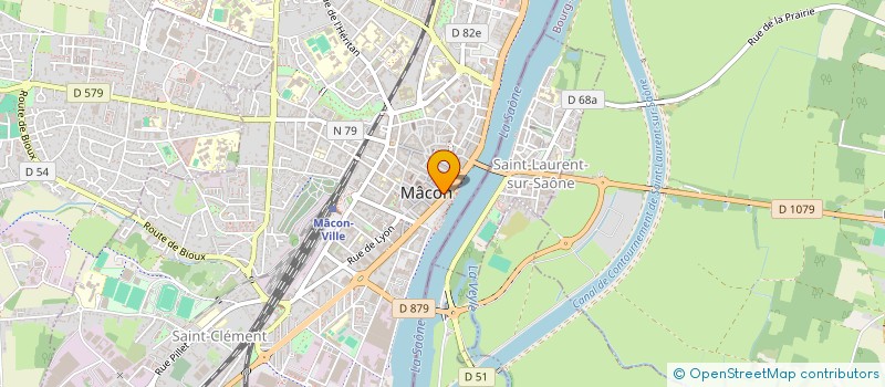 localisation de l'entreprise MONSIEUR CHRISTOPHE DESTHIEUX à MACON