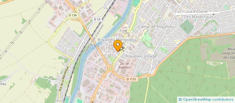 localisation de l'entreprise MONSIEUR CHRISTOPHE DESVAUX à COMPIEGNE