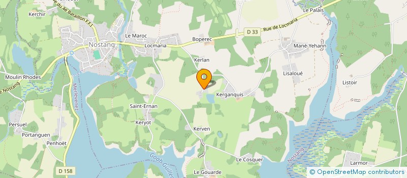 localisation de l'entreprise MONSIEUR CHRISTOPHE DEUTSCH-DUMOLIN  NOSTANG