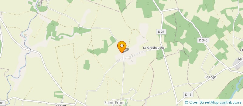 localisation de l'entreprise MONSIEUR CHRISTOPHE DEVAINE à SAINT-FRONT