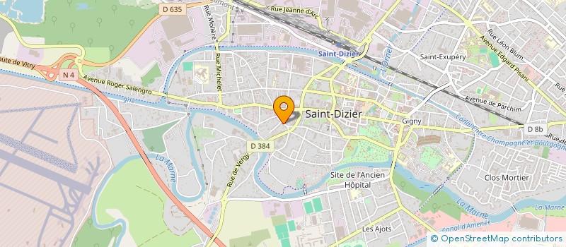 localisation de l'entreprise MONSIEUR CHRISTOPHE DEVAUX à SAINT-DIZIER