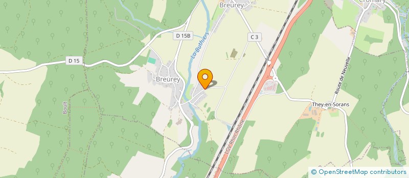 localisation de l'entreprise MONSIEUR CHRISTOPHE DEVEAUX à SORANS-LES-BREUREY