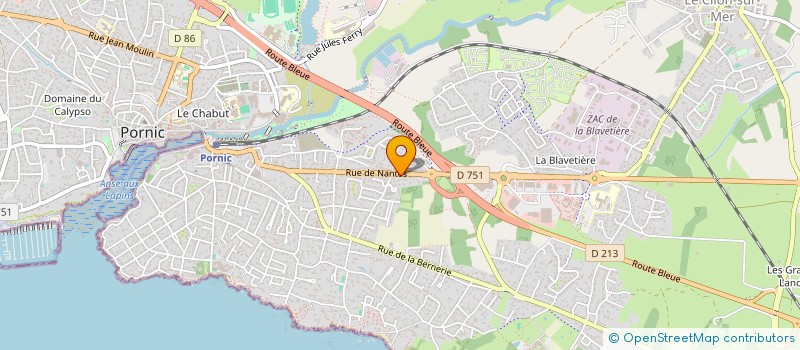 localisation de l'entreprise MONSIEUR CHRISTOPHE DEVESA  PORNIC