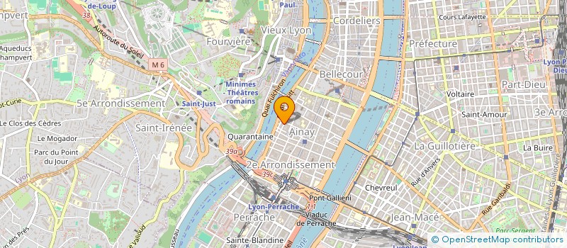 localisation de l'entreprise MONSIEUR CHRISTOPHE DEVILLAIRE à LYON