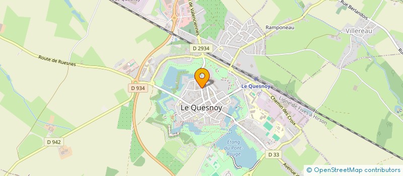 localisation de l'entreprise MONSIEUR CHRISTOPHE DEVILLERS à LE QUESNOY