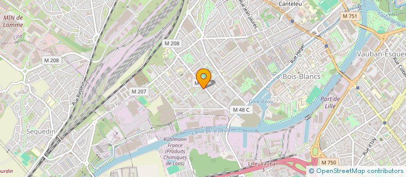 localisation de l'entreprise MONSIEUR CHRISTOPHE DEVLIEGHER à LILLE