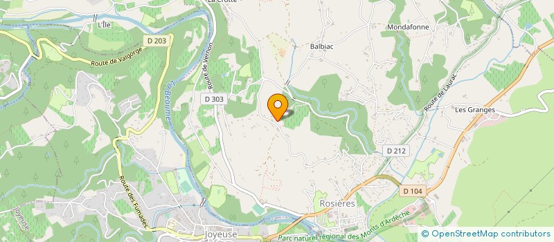 localisation de l'entreprise MONSIEUR CHRISTOPHE DEVOS  ROSIERES