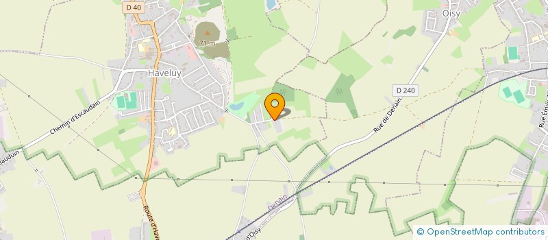 localisation de l'entreprise MONSIEUR CHRISTOPHE DEZITTERE  HAVELUY