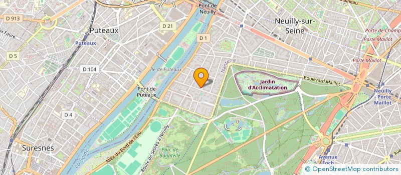 localisation de l'entreprise MONSIEUR CHRISTOPHE DI GIULIO à NEUILLY-SUR-SEINE