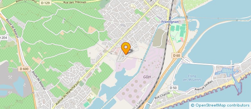 localisation de l'entreprise MONSIEUR CHRISTOPHE DI-STEFANO à FRONTIGNAN