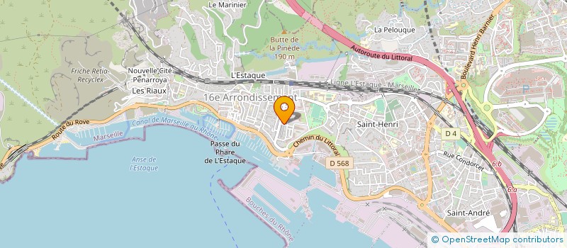 localisation de l'entreprise MONSIEUR CHRISTOPHE DI TRENTO à MARSEILLE
