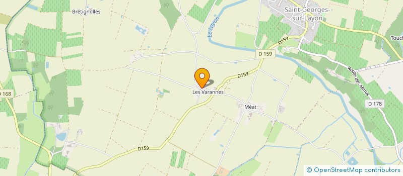 localisation de l'entreprise MONSIEUR CHRISTOPHE DIARD  LOURESSE-ROCHEMENIER