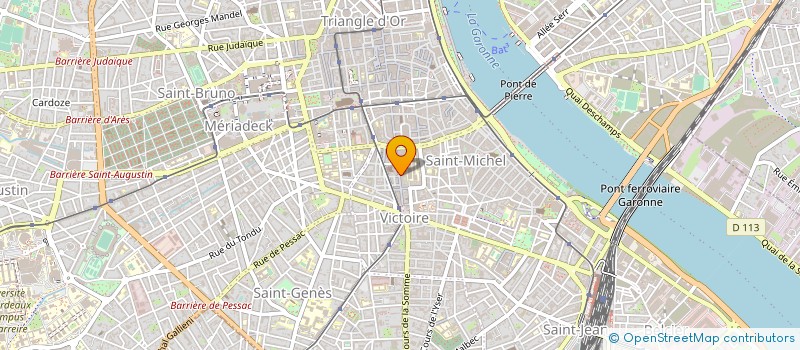 localisation de l'entreprise MONSIEUR CHRISTOPHE DIAS  BORDEAUX