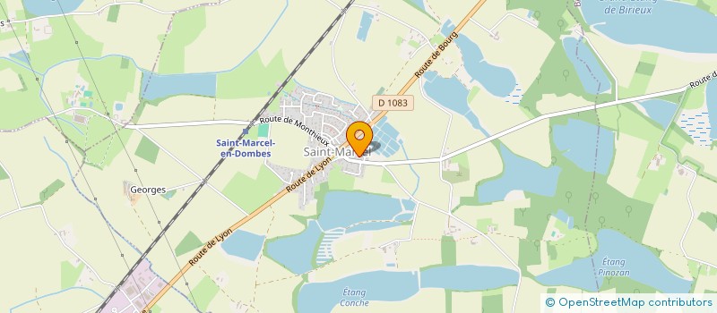 localisation de l'entreprise MONSIEUR CHRISTOPHE DIAS  SAINT-MARCEL