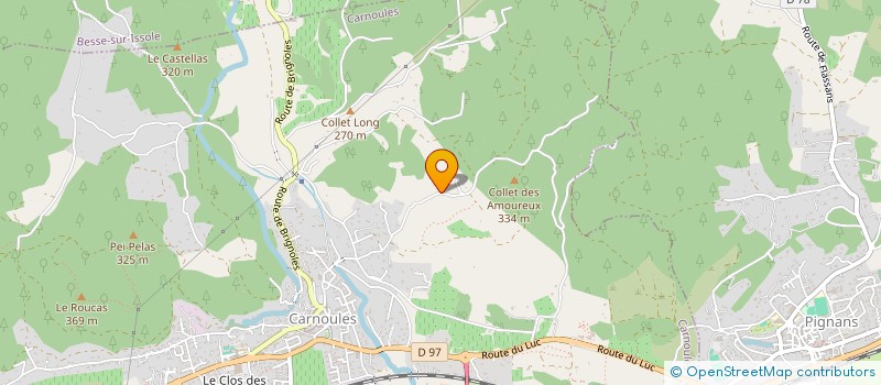 localisation de l'entreprise MONSIEUR CHRISTOPHE DIAS LOPES  CARNOULES