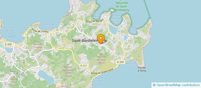 localisation de l'entreprise MONSIEUR CHRISTOPHE DICOLANGELO à SAINT BARTHELEMY