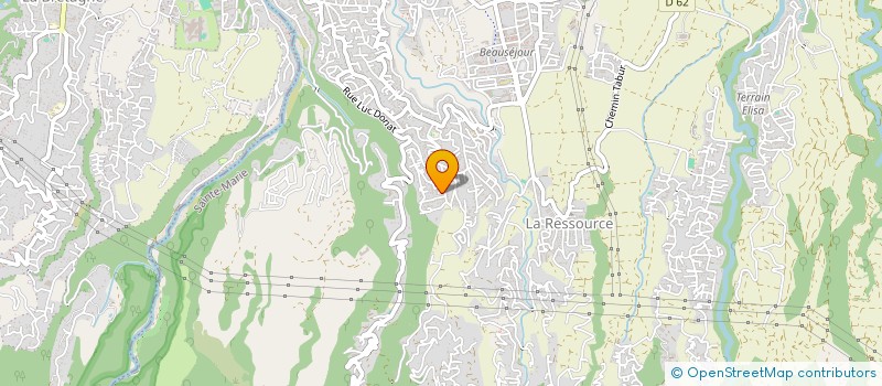 localisation de l'entreprise MONSIEUR CHRISTOPHE DIDIER CARLIER  SAINTE-MARIE