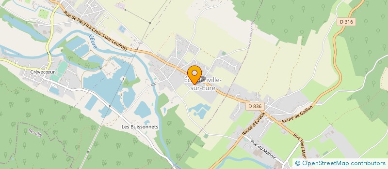 localisation de l'entreprise MONSIEUR CHRISTOPHE DIEUTRE à CAILLY-SUR-EURE
