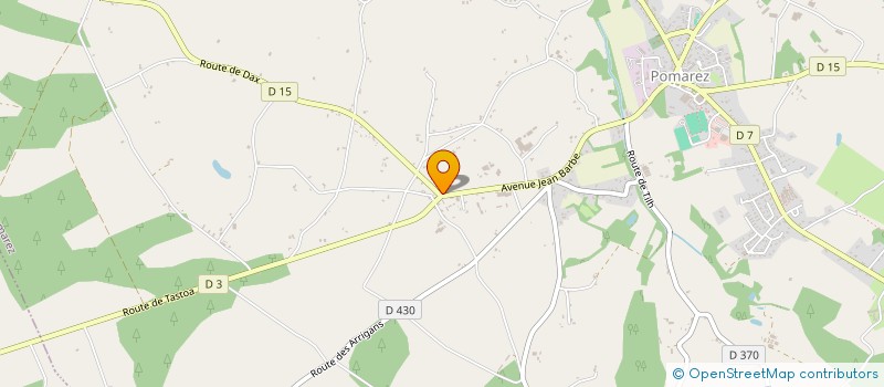 localisation de l'entreprise MONSIEUR CHRISTOPHE DILLENSEGER  POMAREZ