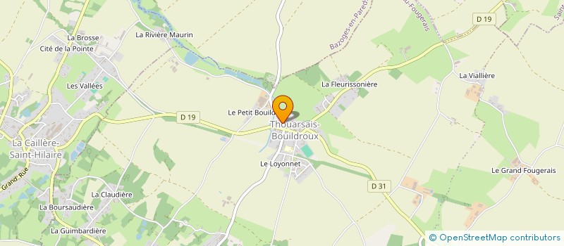 localisation de l'entreprise MONSIEUR CHRISTOPHE DIMIER  RIVES-DU-FOUGERAIS