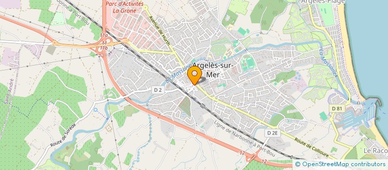 localisation de l'entreprise MONSIEUR CHRISTOPHE DINH à ARGELES-SUR-MER