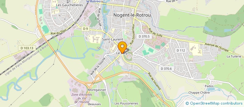 localisation de l'entreprise MONSIEUR CHRISTOPHE DINOUARD à NOGENT-LE-ROTROU