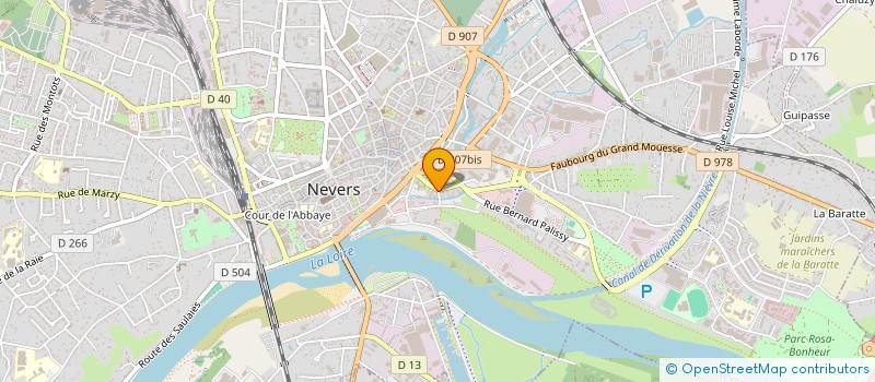 localisation de l'entreprise MONSIEUR CHRISTOPHE DIOT à NEVERS