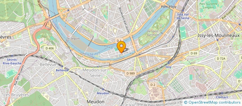 localisation de l'entreprise MONSIEUR CHRISTOPHE DISIC à ISSY-LES-MOULINEAUX