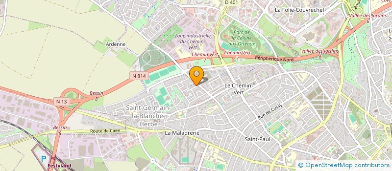 localisation de l'entreprise MONSIEUR CHRISTOPHE DOBERT à CAEN