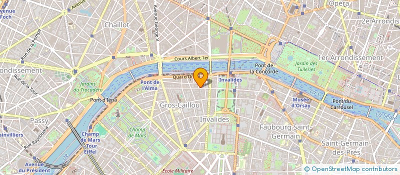 localisation de l'entreprise MONSIEUR CHRISTOPHE DOCLOS à PARIS