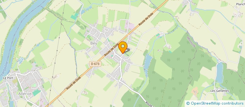 localisation de l'entreprise MONSIEUR CHRISTOPHE DODEY  BEY