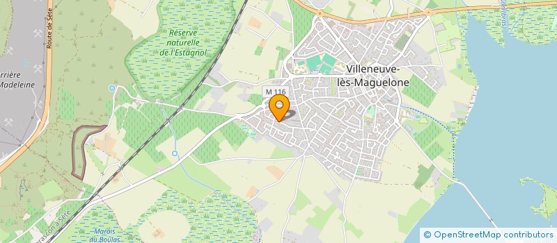 localisation de l'entreprise MONSIEUR CHRISTOPHE DONOT  VILLENEUVE-LES-MAGUELONE