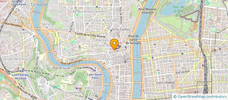 localisation de l'entreprise MONSIEUR CHRISTOPHE DORE à LYON