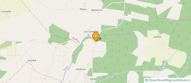 localisation de l'entreprise MONSIEUR CHRISTOPHE DOS REIS FILIPE  SOUPROSSE