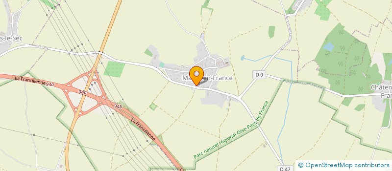 localisation de l'entreprise MONSIEUR CHRISTOPHE DOS SANTOS  MAREIL-EN-FRANCE