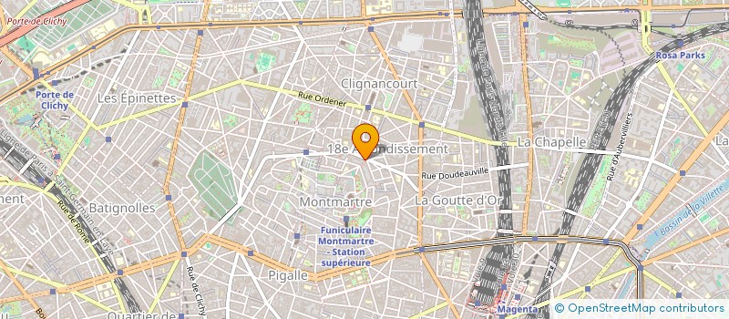 localisation de l'entreprise MONSIEUR CHRISTOPHE DOUDELLE  PARIS