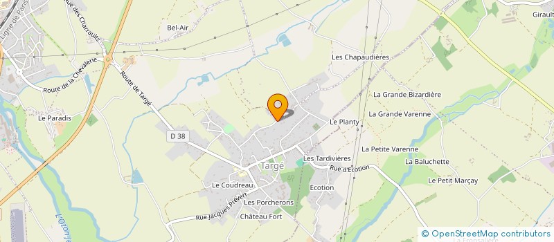 localisation de l'entreprise MONSIEUR CHRISTOPHE DOUSSINEAU  CHATELLERAULT