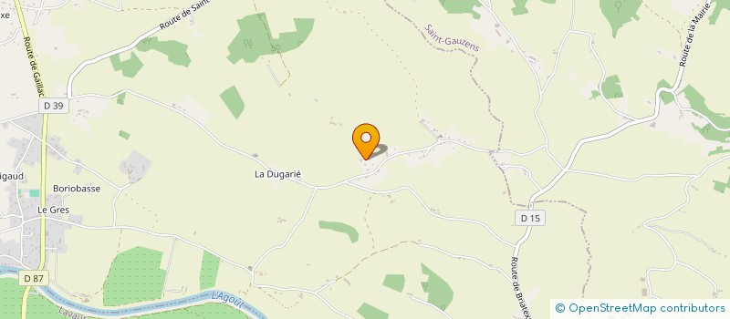 localisation de l'entreprise MONSIEUR CHRISTOPHE DOUY  AMBRES